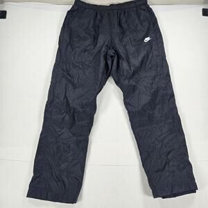 Nike Sportswear Retro Windruner Woven Lined Black Track Pants Men's Size XL